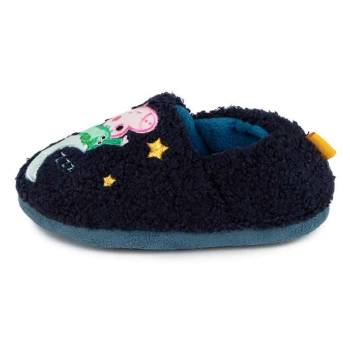 totes® Kids Peppa Pig Slippers George Extra Image 3
